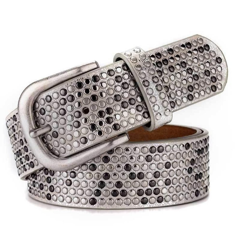 Ceinture Cloutée pour Femme Modèle Arryn | La Ceinturerie