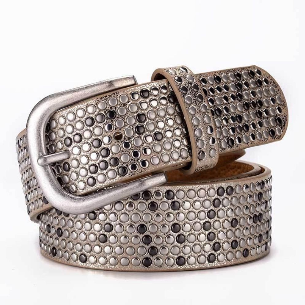 Ceinture Cloutée pour Femme Modèle Arryn | La Ceinturerie