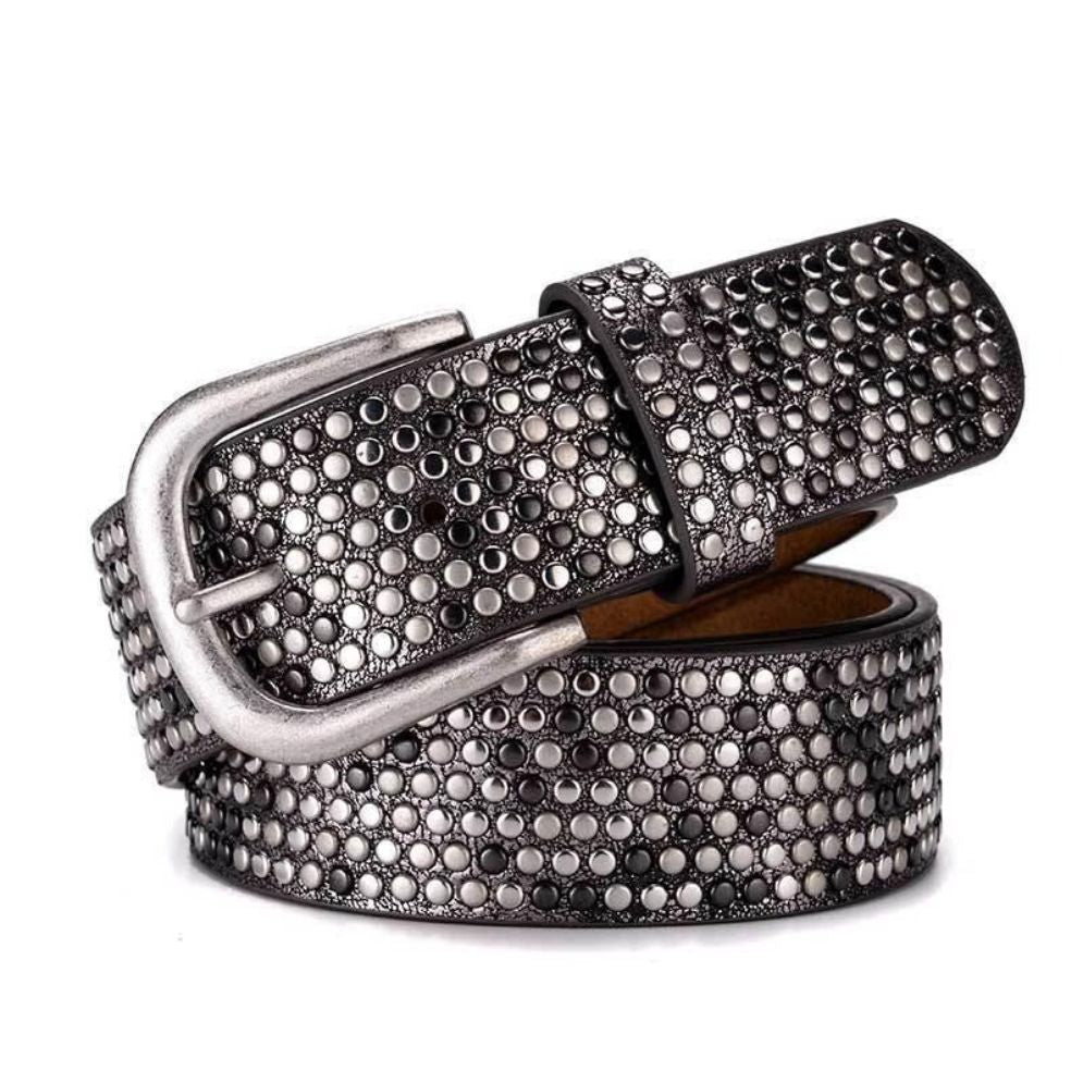 Ceinture Cloutée pour Femme Modèle Arryn | La Ceinturerie