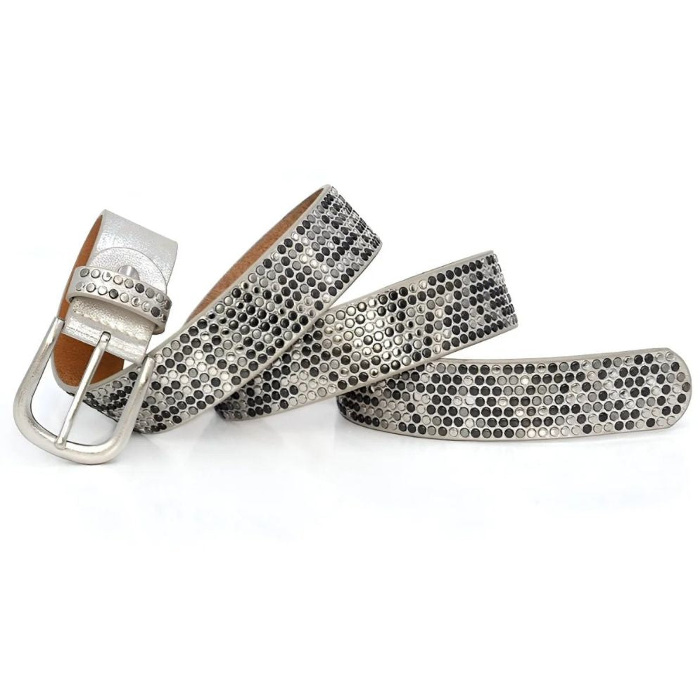 Ceinture Cloutée pour Femme Modèle Arryn | La Ceinturerie