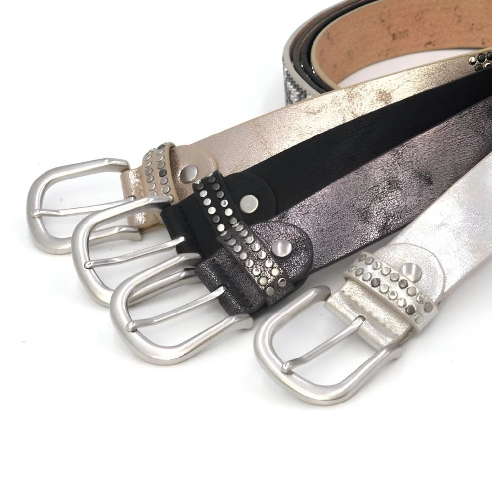 Ceinture Cloutée pour Femme Modèle Arryn | La Ceinturerie