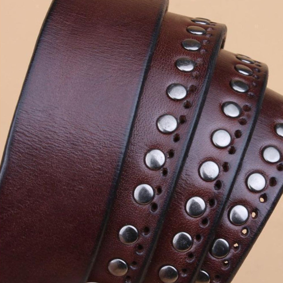 Ceinture Cloutée pour Femme - La Ceinturerie