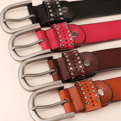 Ceinture Cloutée pour Femme - La Ceinturerie
