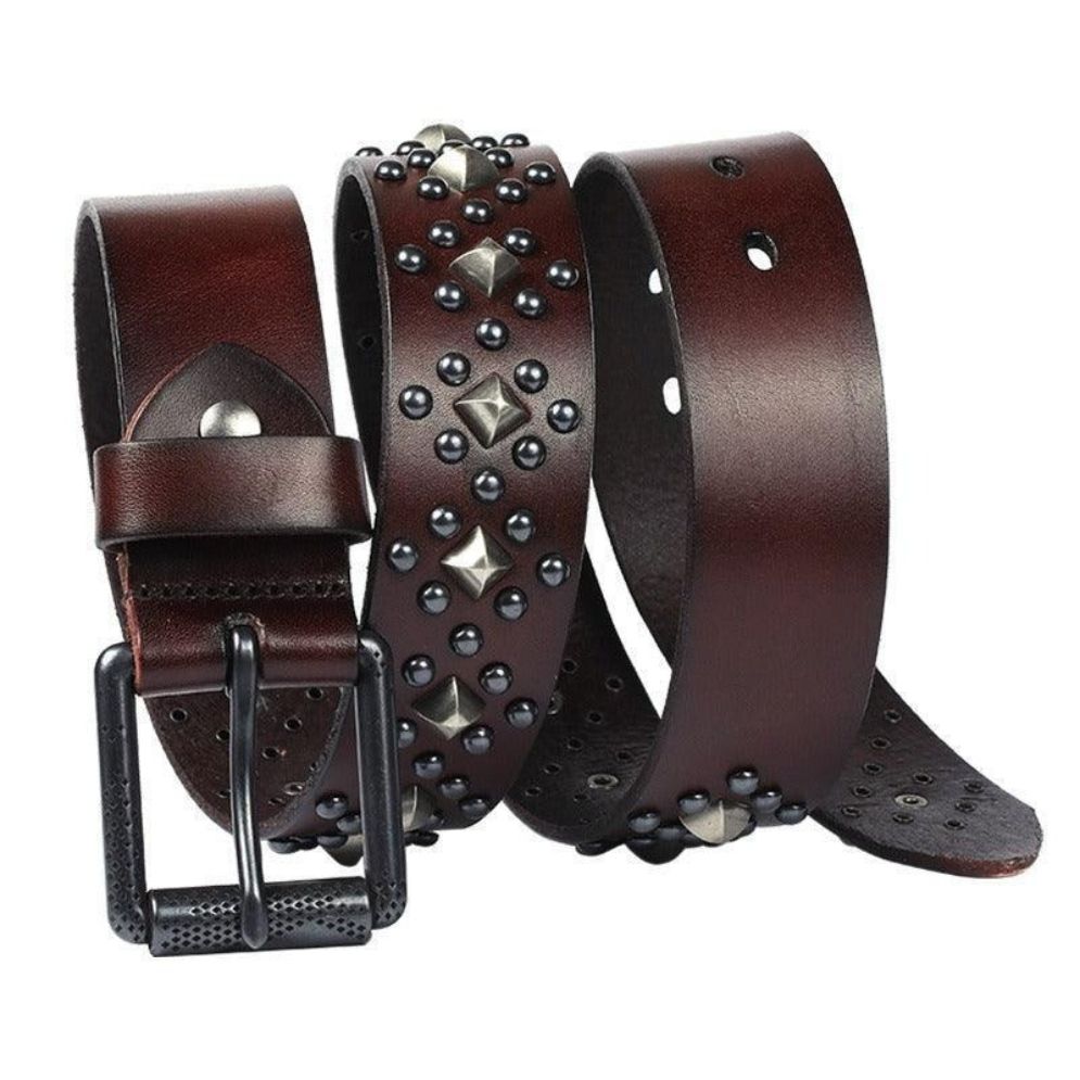 Ceinture Cloutée pour Femme Modèle Ingunn - La Ceinturerie
