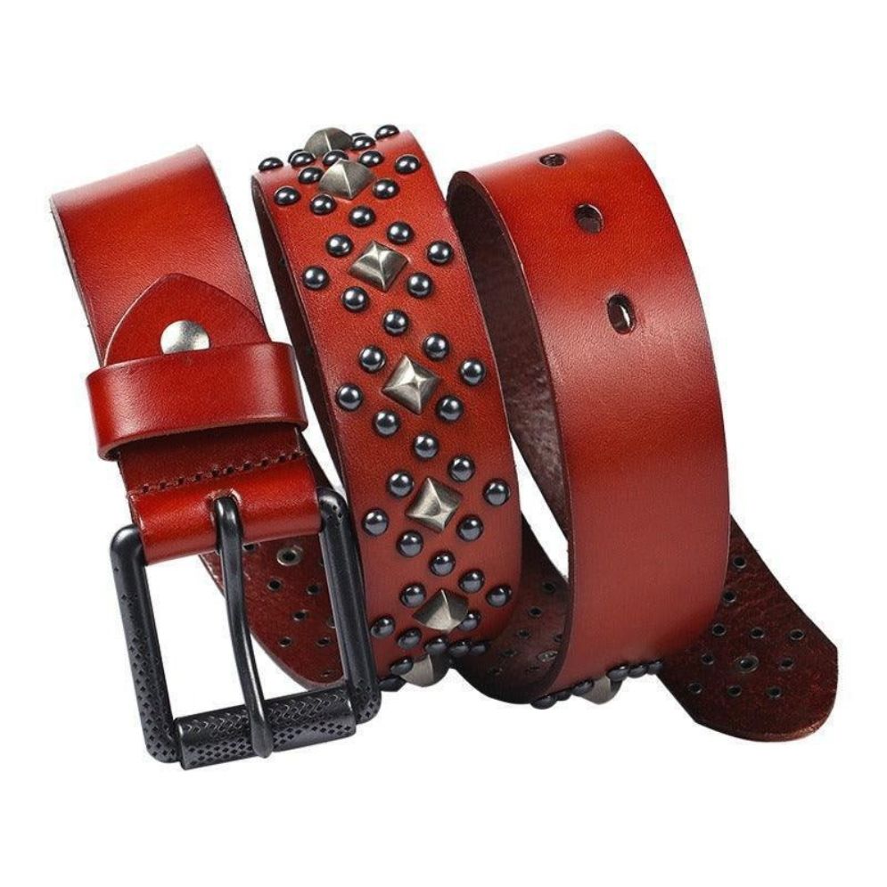 Ceinture Cloutée pour Femme Modèle Ingunn - La Ceinturerie
