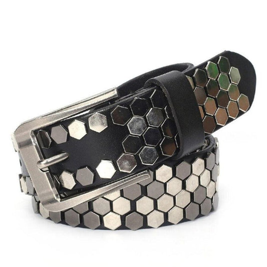 Ceinture Cloutée pour Femme ou Homme Modèle Amara - La Ceinturerie