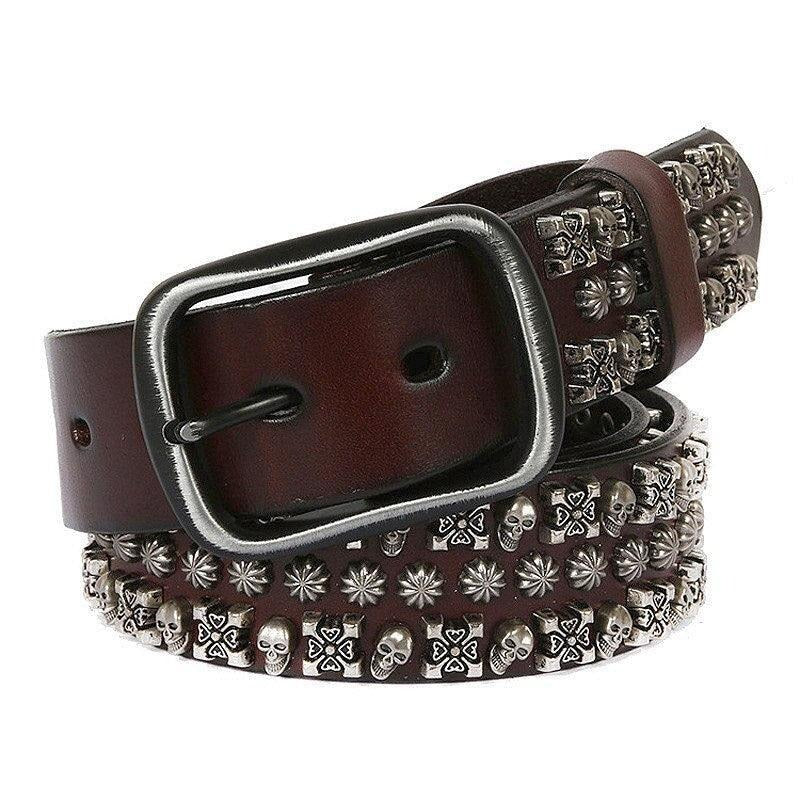 Ceinture Cloutée pour Femme Modèle Kenes - La Ceinturerie
