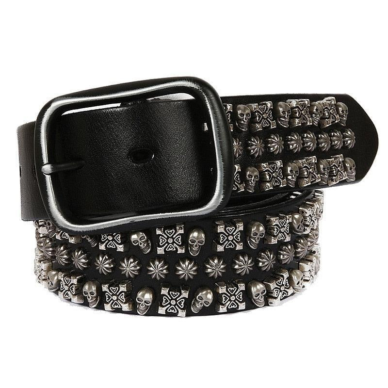 Ceinture Cloutée pour Femme Modèle Kenes - La Ceinturerie

