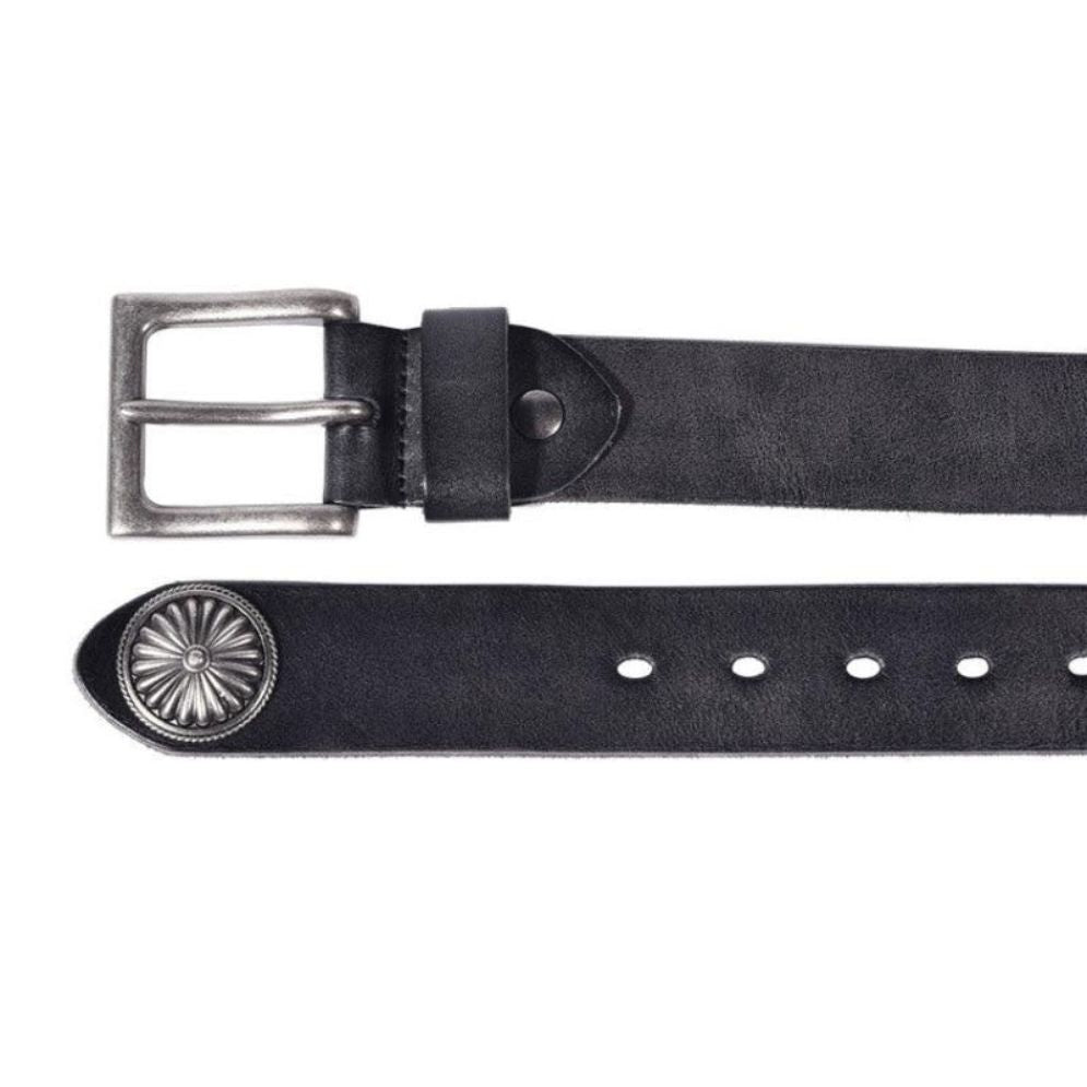 Ceinture Cloutée Homme Cuir Décors Modèle Herminio - La Ceinturerie