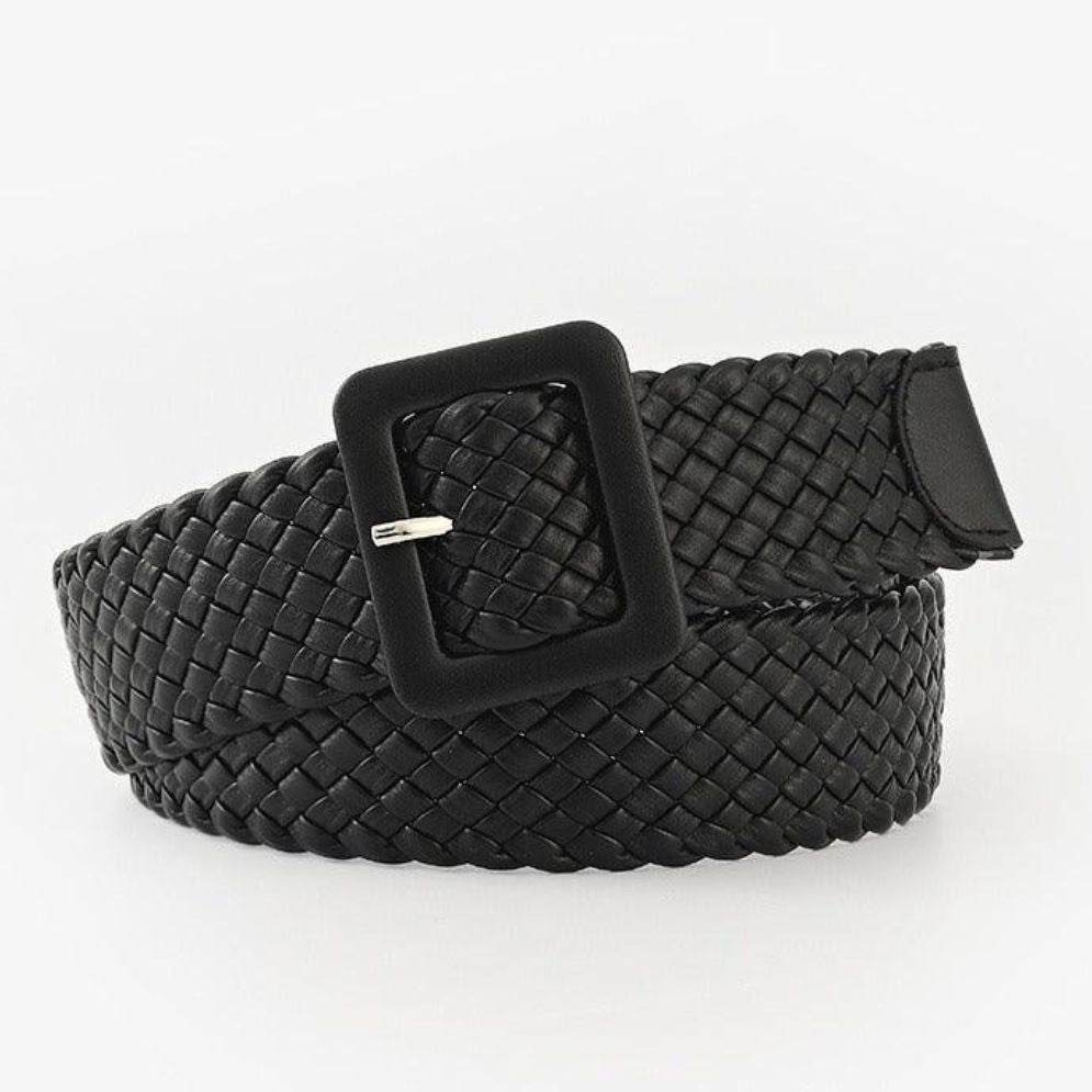 Ceinture Colorée pour Femme Modèle Kara Noire

