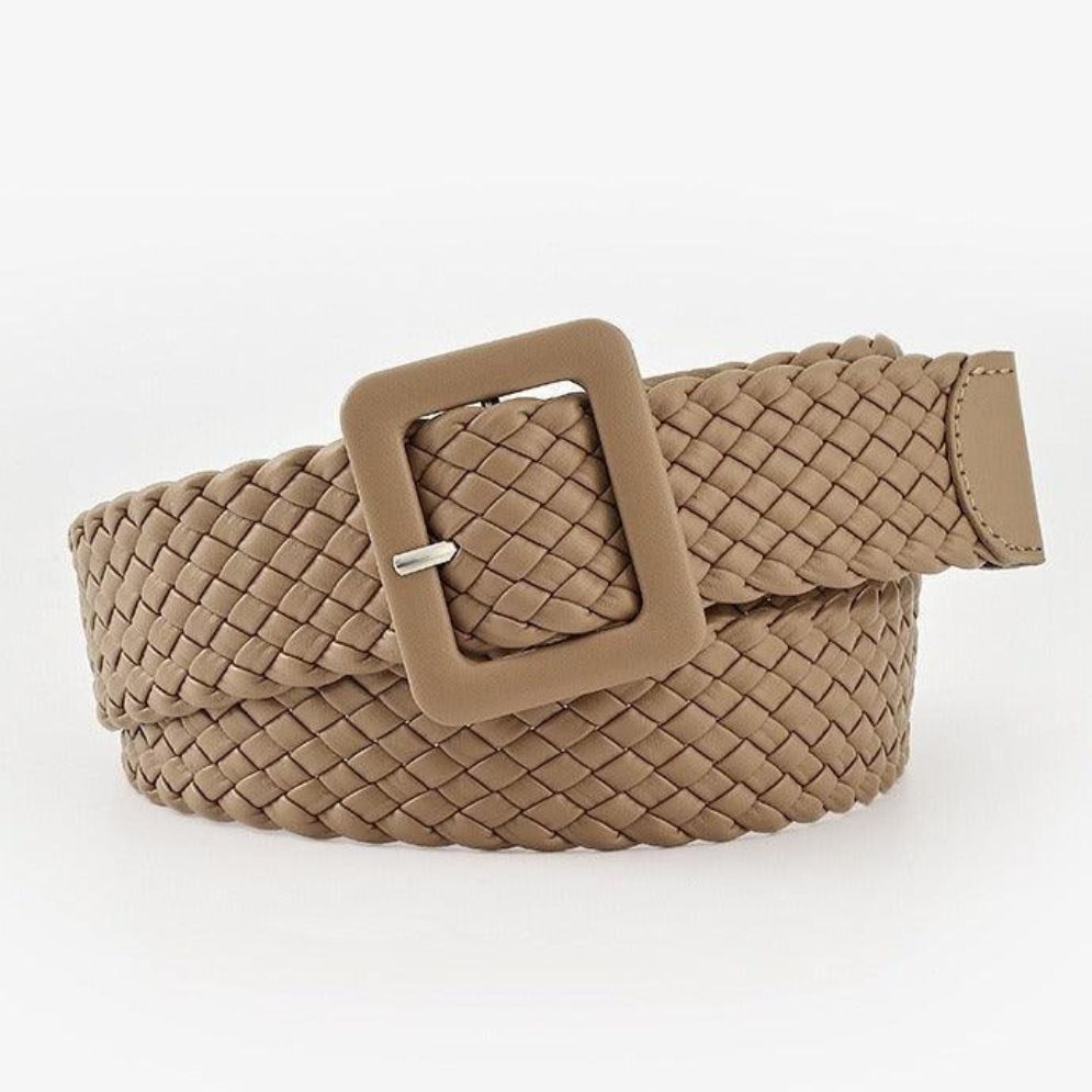 Ceinture Colorée pour Femme Modèle Kara Beige