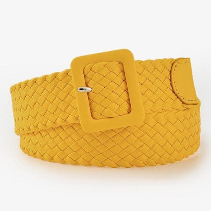  Ceinture Colorée pour Femme Modèle Kara Jaune