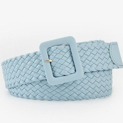 Ceinture Colorée pour Femme Modèle Kara Bleue