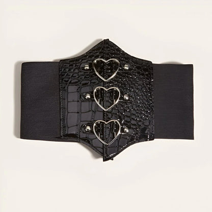 Ceinture Corset Boucle Forme Cœur Modèle Leopolda - La Ceinturerie
