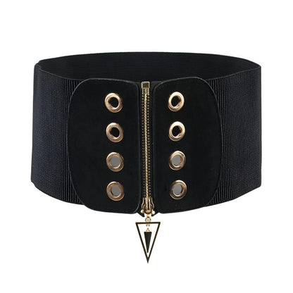 Ceinture Corset Triangle œillets Modèle Molly - La Ceinturerie