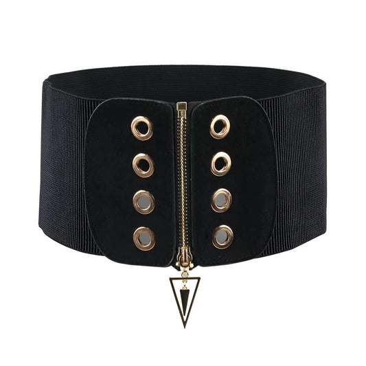 Ceinture Corset Triangle œillets Modèle Molly - La Ceinturerie