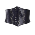 Ceinture Corset à Lacets avec Perles Modèle Alpa - La Ceinturerie

