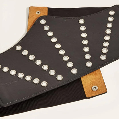 Ceinture Corset à Rivets Modèle Wakao - La Ceinturerie