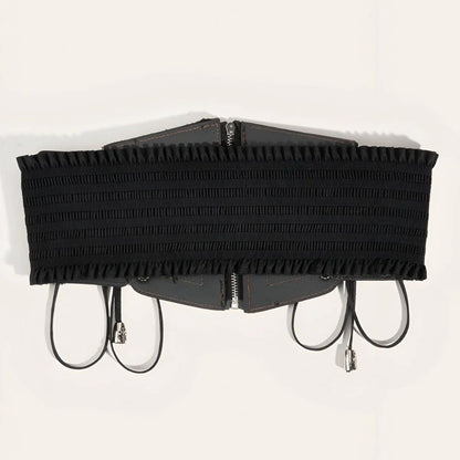 Ceinture Corset à Zip Modèle Abélia - La Ceinturerie
