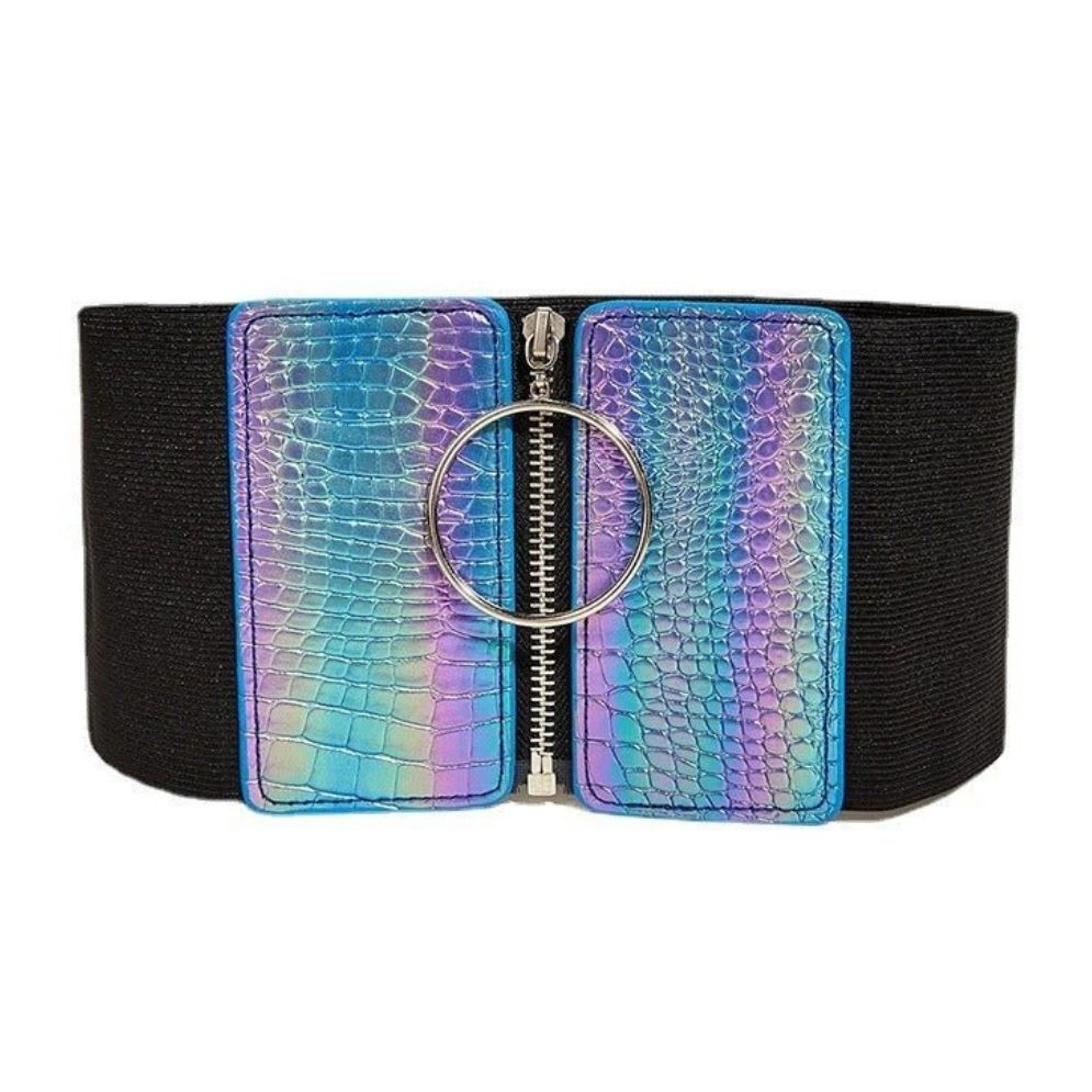 Ceinture Corset à Zip Modèle Zylia - La Ceinturerie

