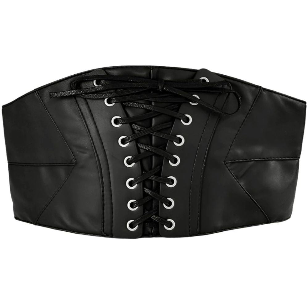Ceinture Corset Large à Lacets Modèle Irwin - La Ceinturerie

