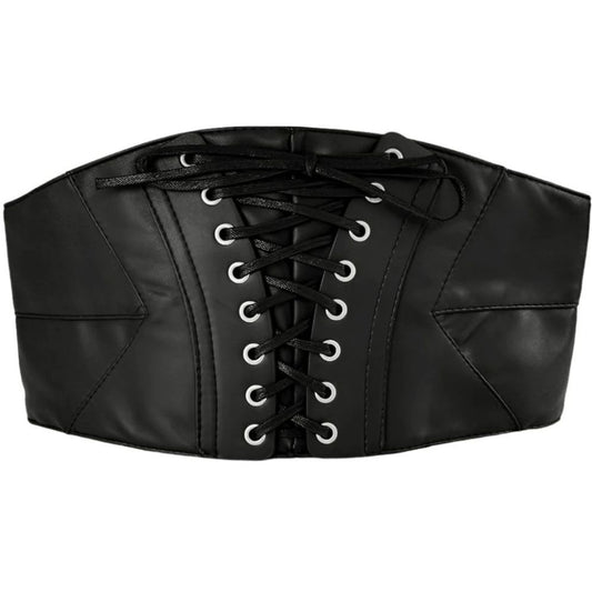 Ceinture Corset Large à Lacets Modèle Irwin - La Ceinturerie

