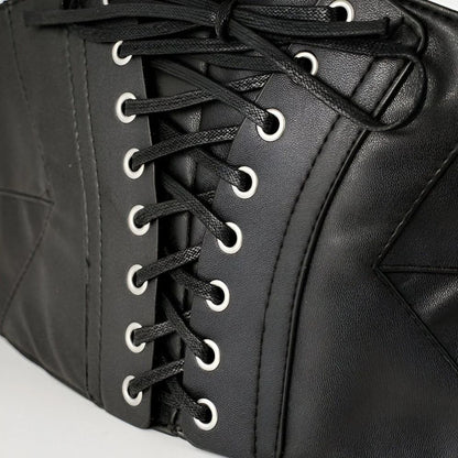 Ceinture Corset Large à Lacets Modèle Irwin - La Ceinturerie
