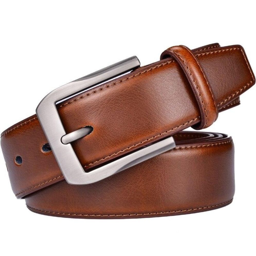 Ceinture de Costume en Cuir pour Homme Modèle Logan - La Ceinturerie
