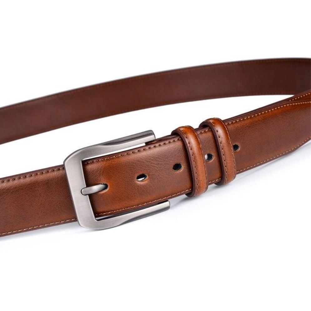 Ceinture de Costume en Cuir pour Homme Modèle Logan - La Ceinturerie
