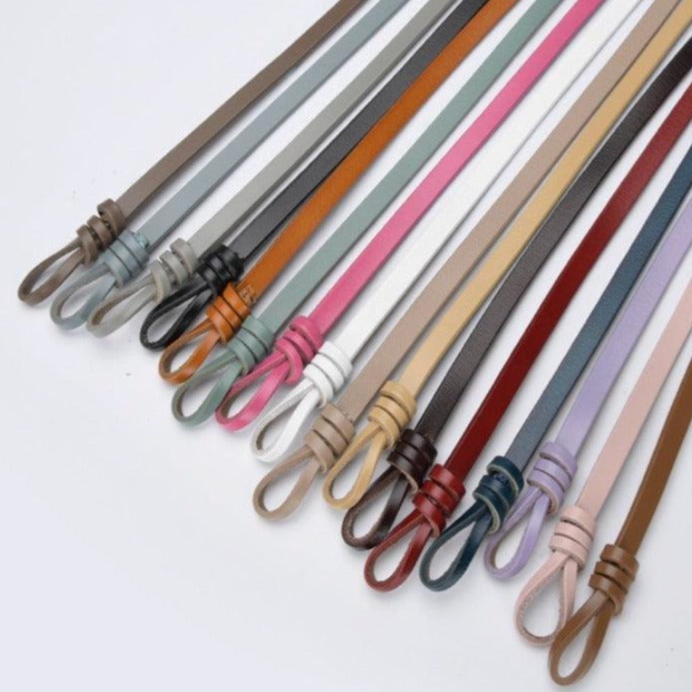 Ceinture en Cuir à Nouer Modèle Isabel - La Ceinturerie