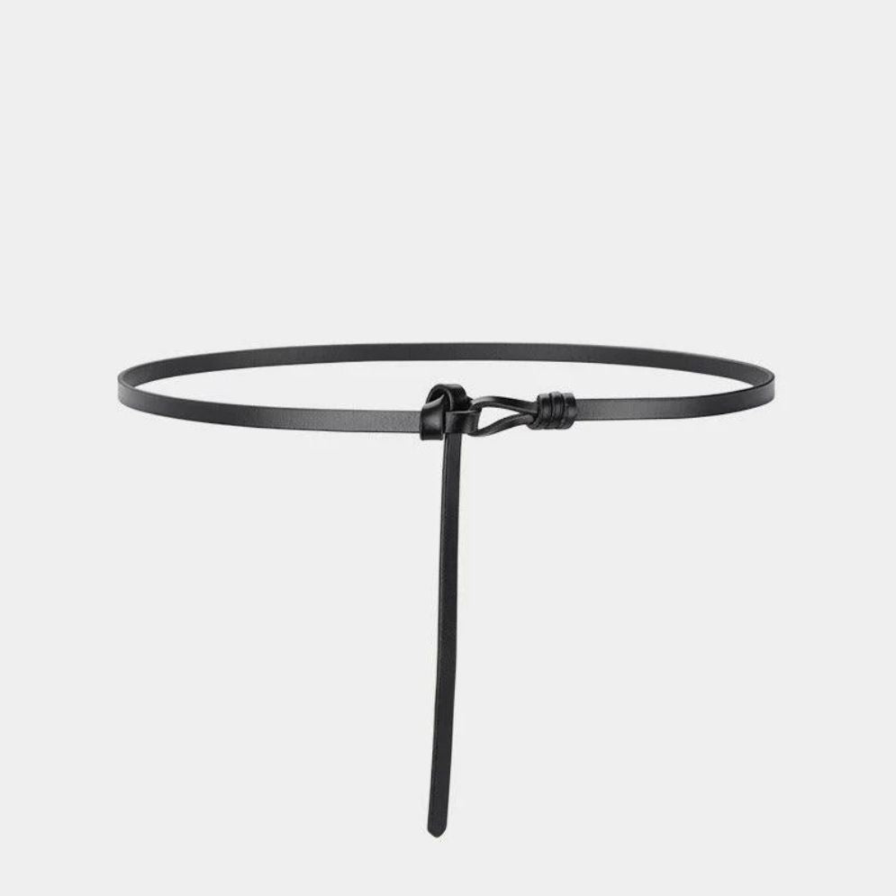 Ceinture en Cuir à Nouer Modèle Isabel - La Ceinturerie