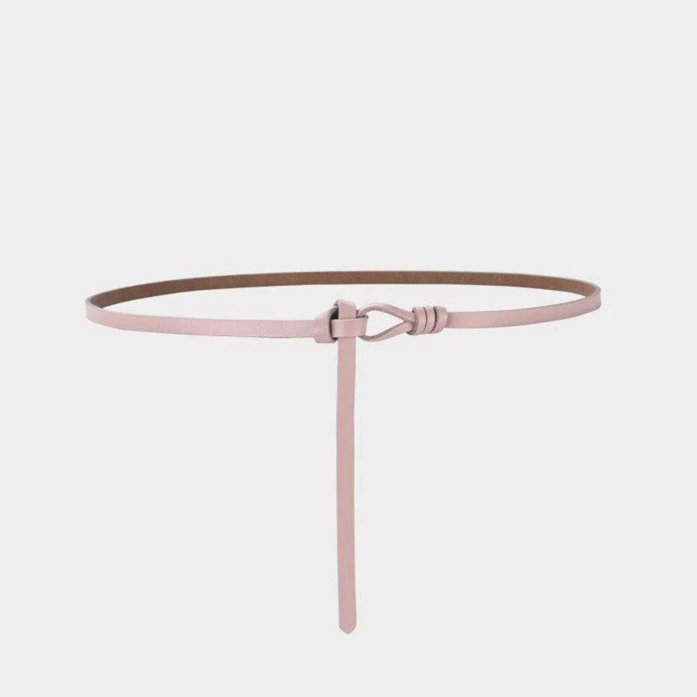 Ceinture en Cuir à Nouer Modèle Isabel - La Ceinturerie