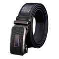 Ceinture Cuir Crocodile pour Homme Modèle Valerico - La Ceinturerie

