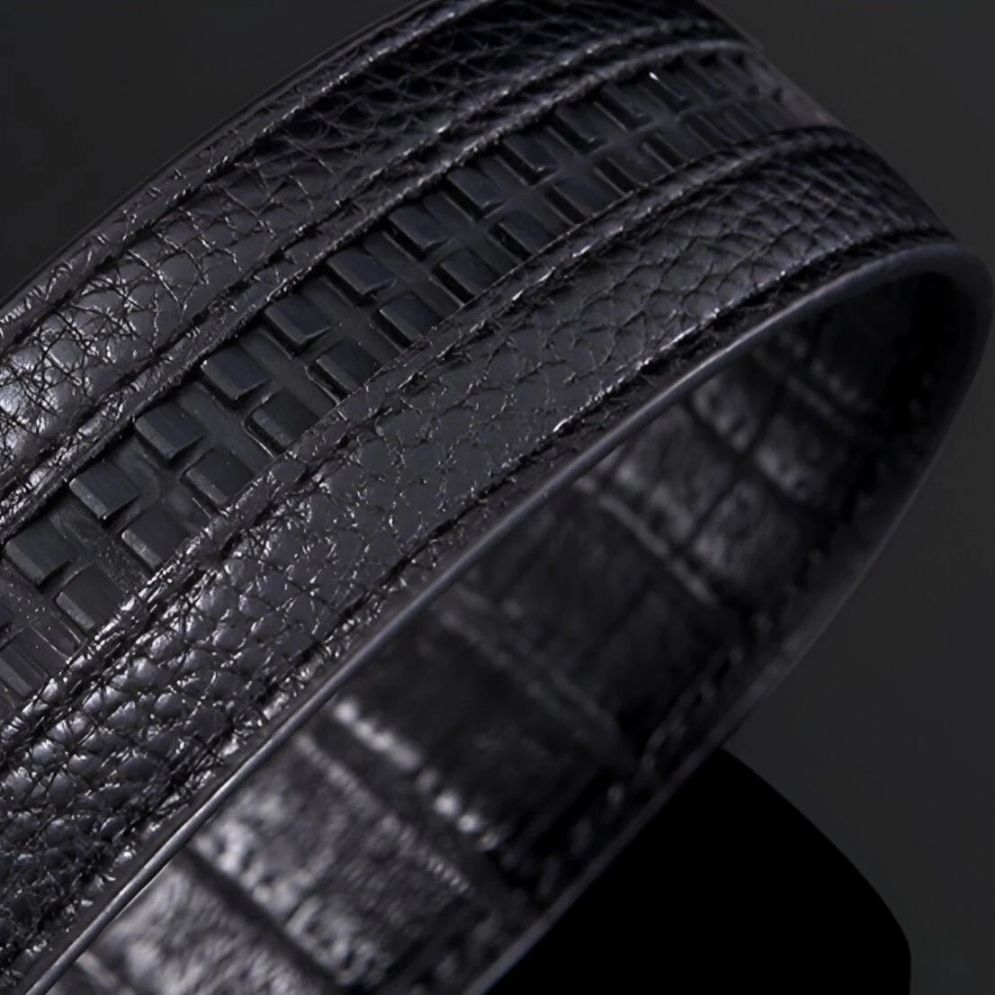 Ceinture Cuir Crocodile pour Homme Modèle Valerico - La Ceinturerie

