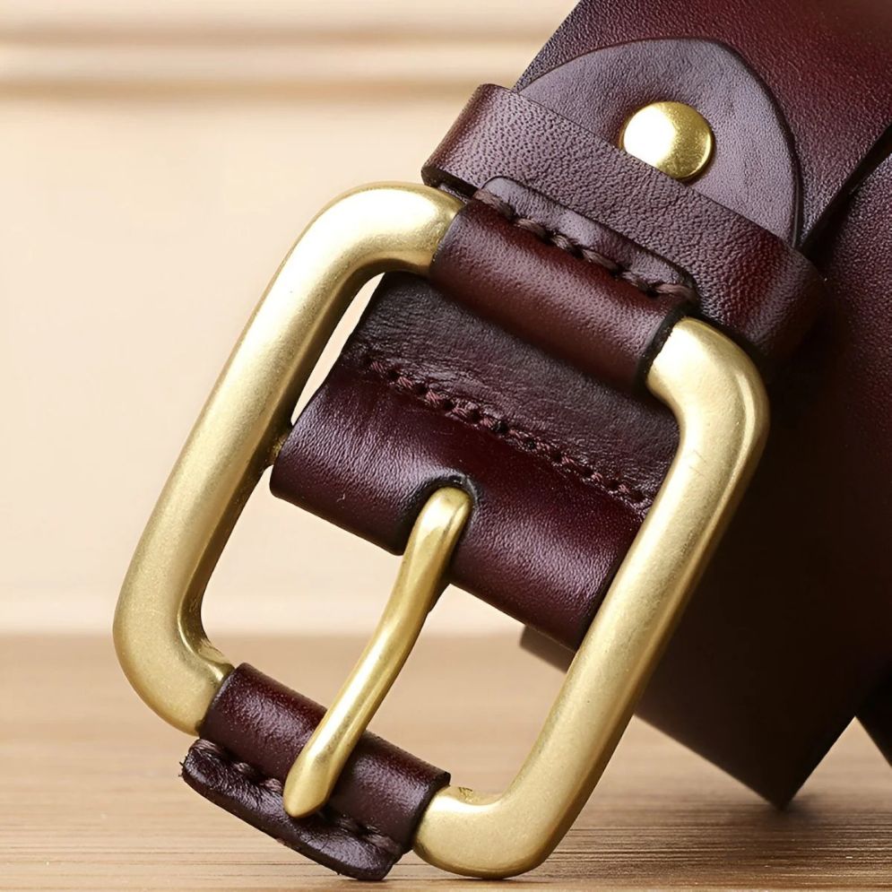 Ceinture Cuir Homme Hypoallergénique Modèle Théo - La Ceinturerie
