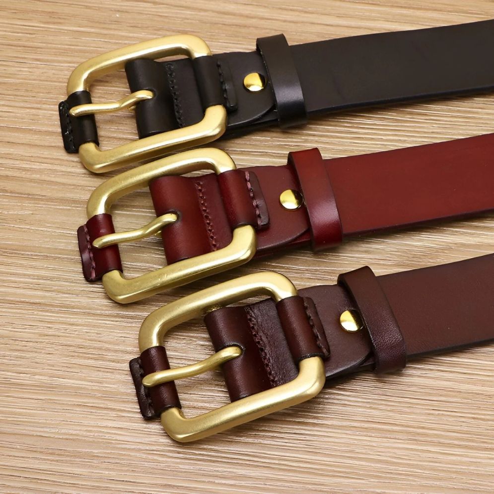 Ceinture Cuir Homme Hypoallergénique Modèle Théo - La Ceinturerie
