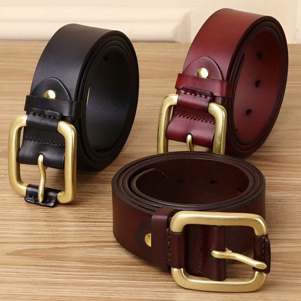 Ceinture Cuir Homme Hypoallergénique Modèle Théo - La Ceinturerie
