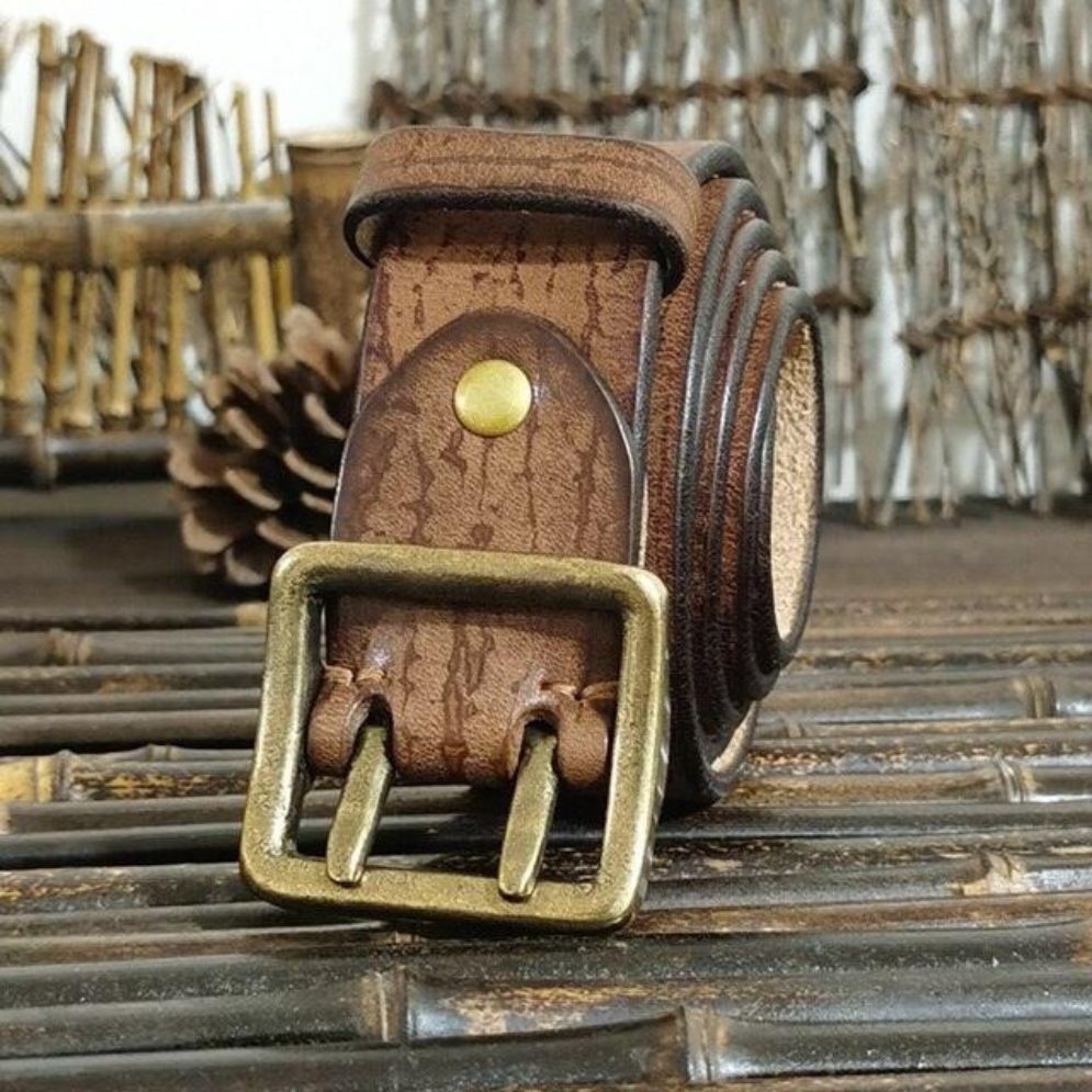 Ceinture en Cuir pour Femme Modèle Tessie - La Ceinturerie
