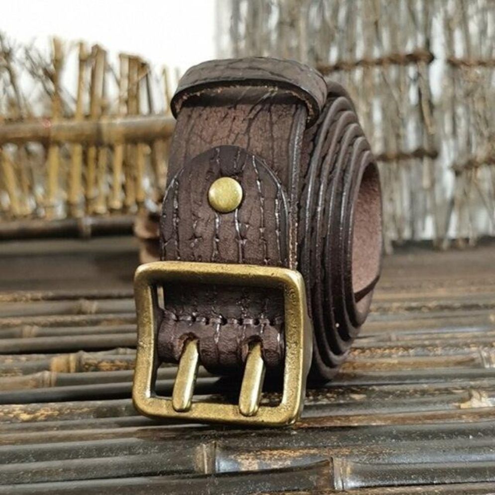 Ceinture en Cuir pour Femme Modèle Tessie - La Ceinturerie
