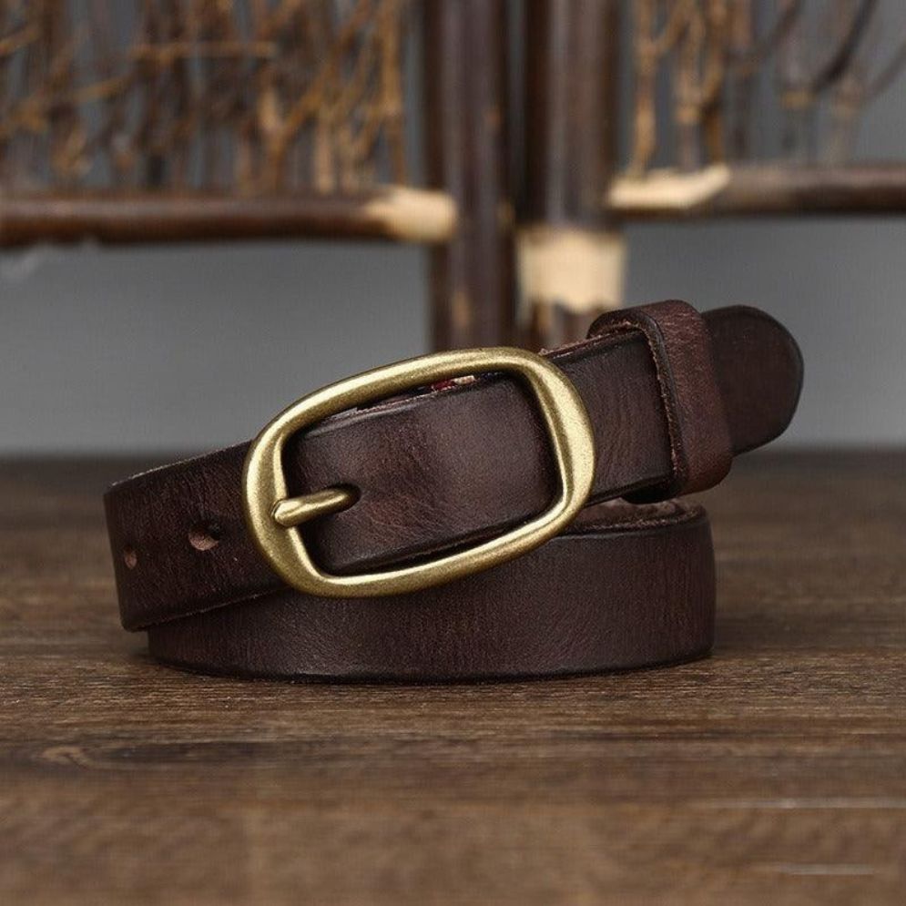 Ceinture en Cuir pour Femme Modèle Tsula - La Ceinturerie