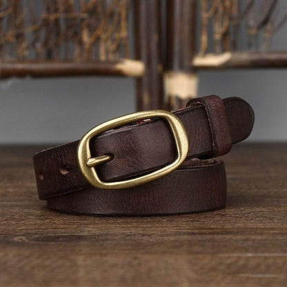 Ceinture en Cuir pour Femme Modèle Tsula - La Ceinturerie