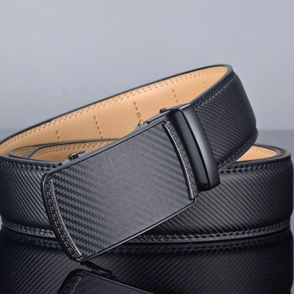 Ceinture de Costume Boucle Automatique en Cuir pour Homme - La Ceinturerie