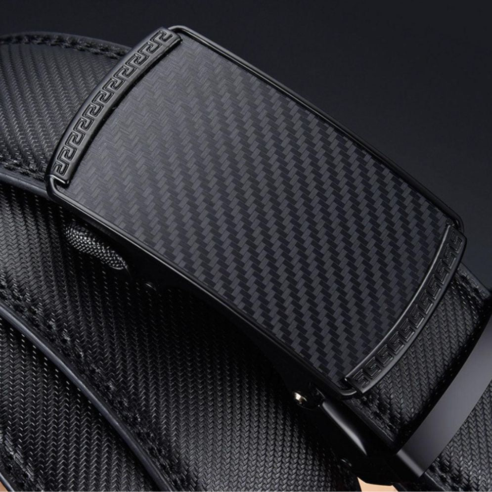 Ceinture de Costume Boucle Automatique en Cuir pour Homme - La Ceinturerie