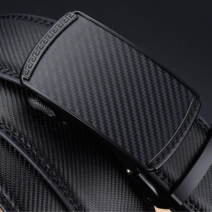 Ceinture de Costume Boucle Automatique en Cuir pour Homme - La Ceinturerie