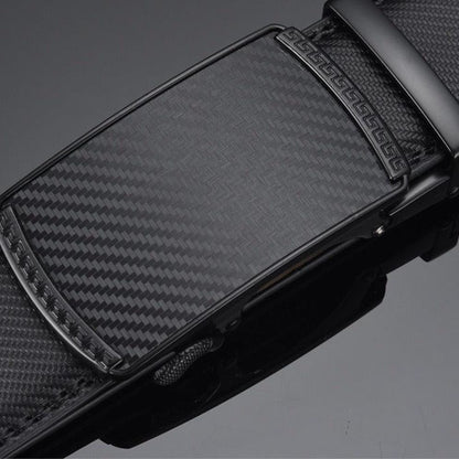 Ceinture de Costume Boucle Automatique en Cuir pour Homme - La Ceinturerie