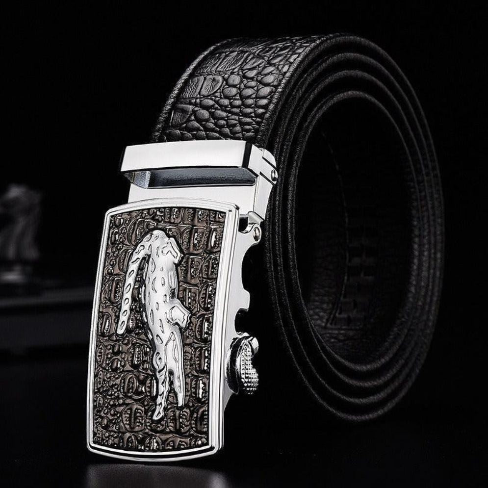 Ceinture de Costume Crocodile pour Homme Modèle Athnu - La Ceinturerie

