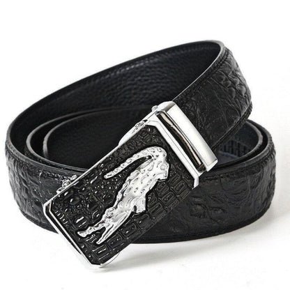 Ceinture Costume Crocodile pour Homme Modèle Etienne - La Ceinturerie