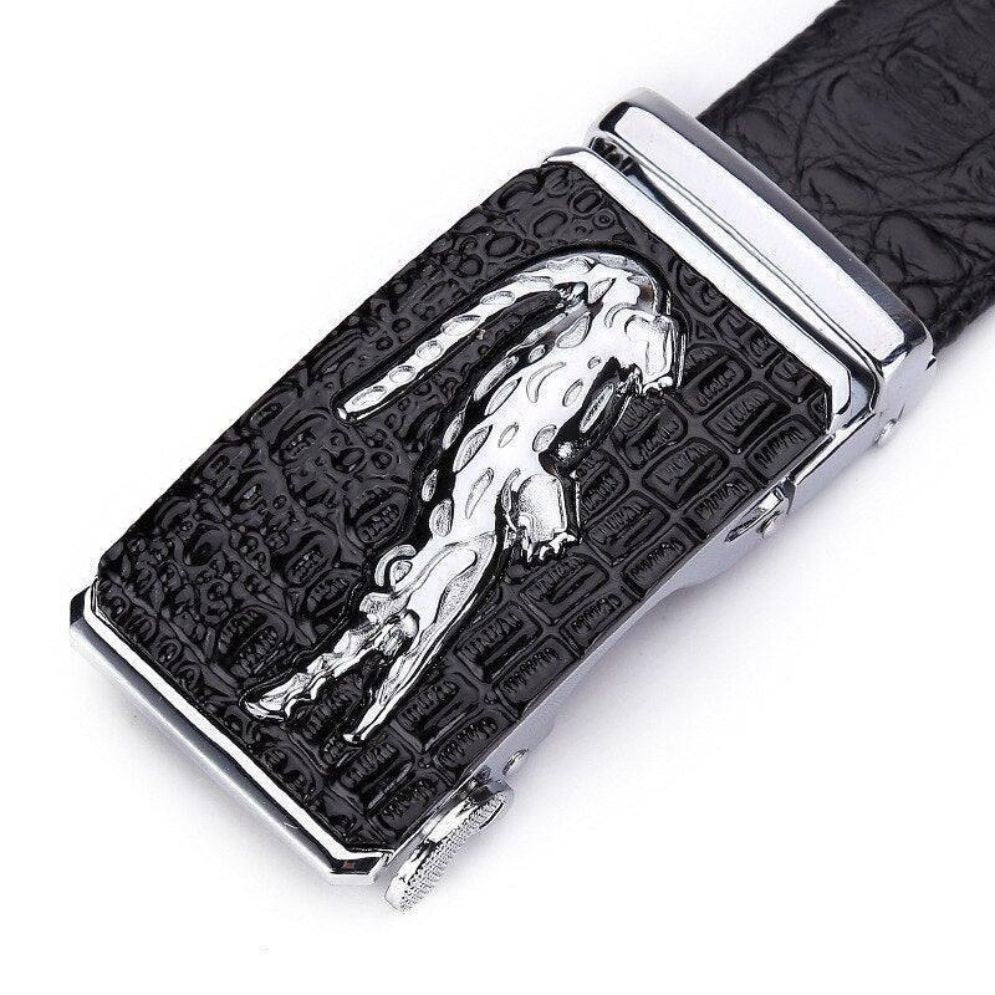 Ceinture Costume Crocodile pour Homme Modèle Etienne - La Ceinturerie