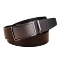 Ceinture de Costume en Cuir Boucle Automatique Noire