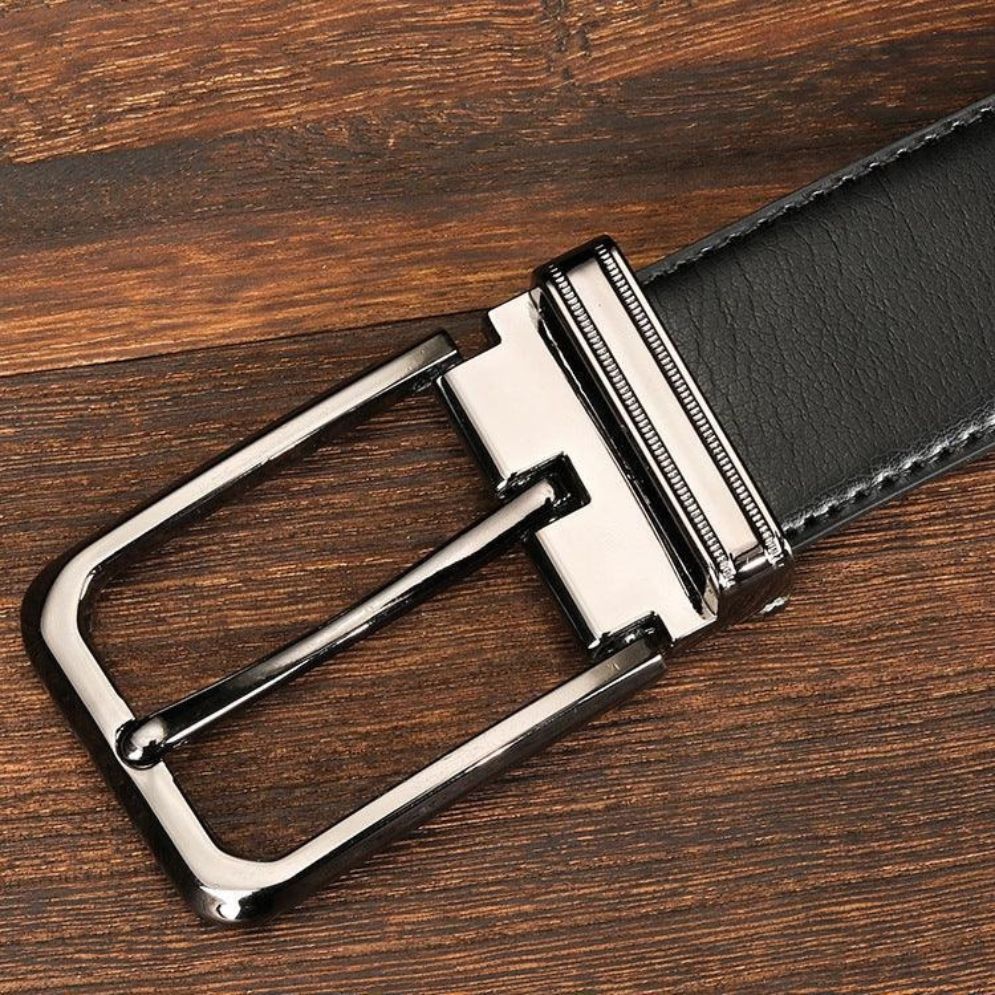 Ceinture de Costume en Cuir pour Homme Modèle Edvard - La Ceinturerie
